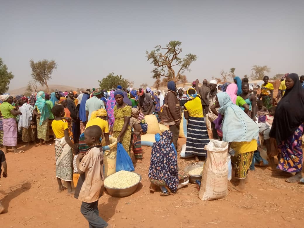 Flüchtlinge aus dem Norden und Corona in Burkina FAso
